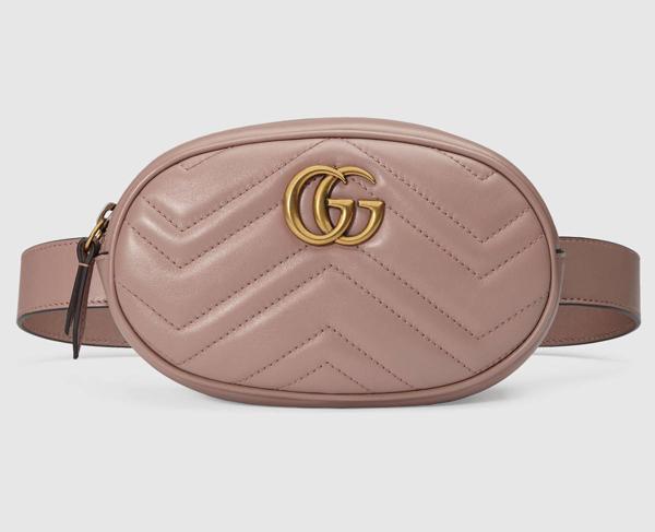 GUCCI グッチコピー〔GGマーモント〕キルティングレザー ベルトバッグ 8042003